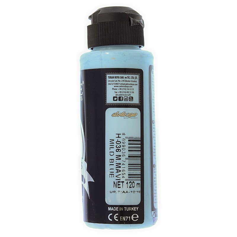 رنگ مولتی سورفیس MILD BLUE کد H036 کادنس (1)