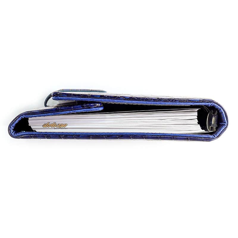 سالنامه (سررسید) 1402 کلاسوری الیگیتور سرمه ای کد 242 پاسارگاد (4)