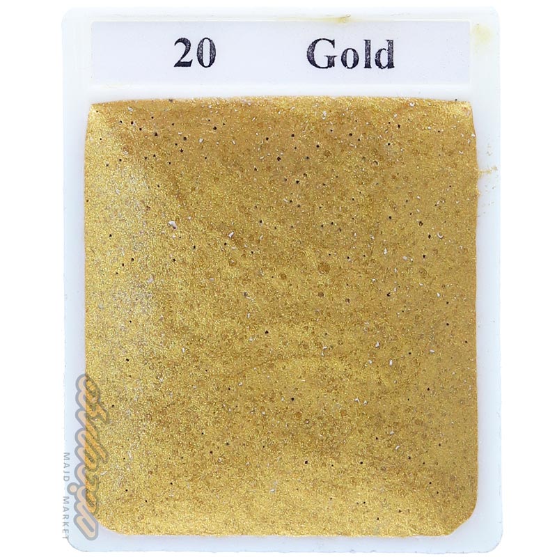 قرص آبرنگ طلایی (Gold) کد 20 آقامیری