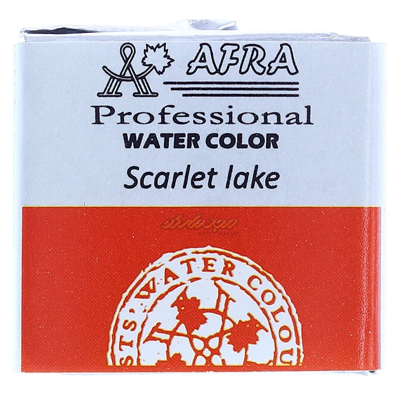 قرص آبرنگ قرمز روشن (Scarlet) کد 325 افرا (2)