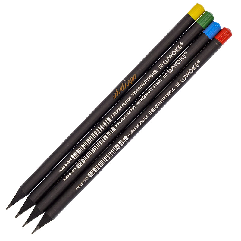 مداد مشکی 72 عددی بلک وود ووک WOKE (3)