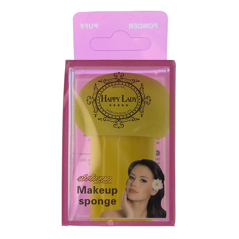 پد اسفنجی قارچی زرد رنگ آمیزی پن پاستل (1)