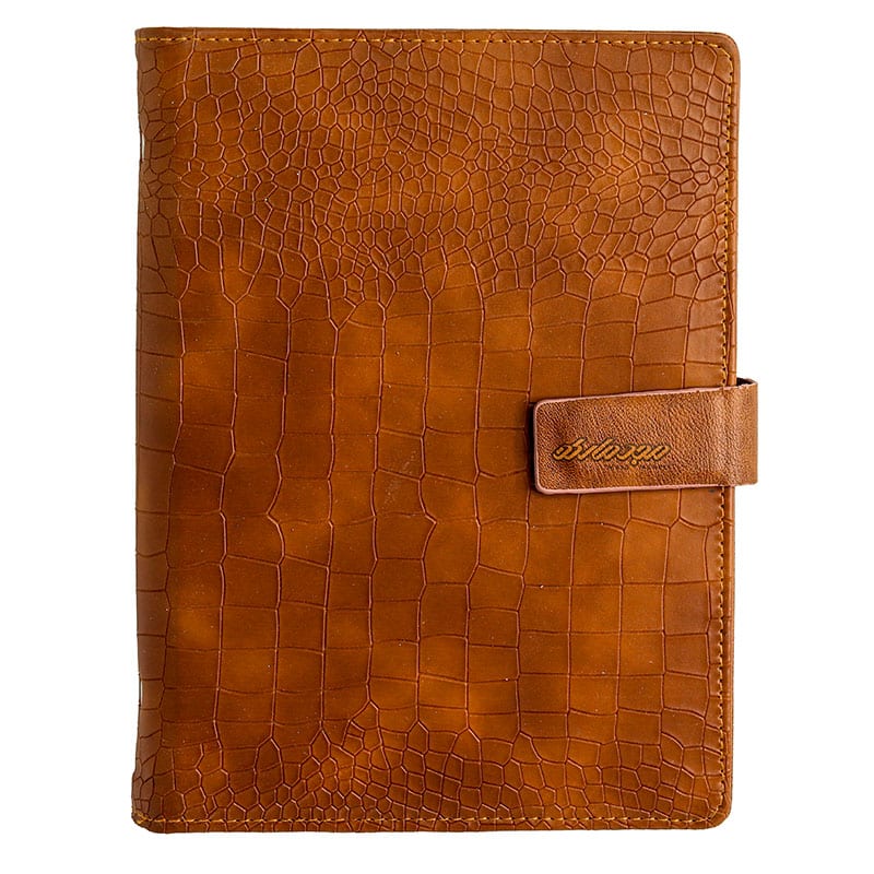 سالنامه (سررسید) 1402 کلاسوری قهوه ای کد 240 پاسارگاد