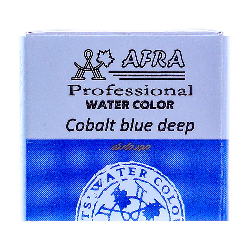 قرص آبرنگ آبی روشن (Cobalt Blue) کد 454 افرا (2)
