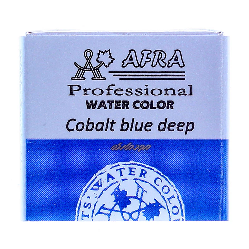 قرص آبرنگ آبی روشن (Cobalt Blue) کد 454 افرا (2)