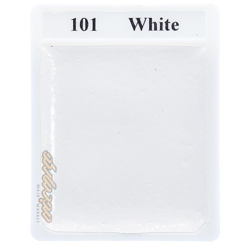 قرص آبرنگ سفید (White) کد 101 آقامیری