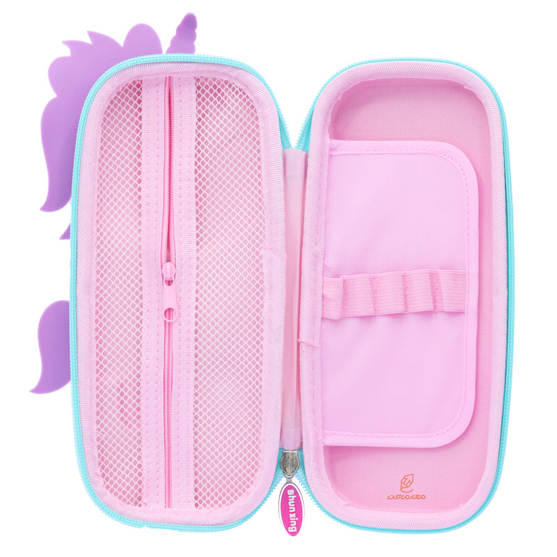 جامدادی سبز طرح یونی کورن برجسته 8020122 (3)