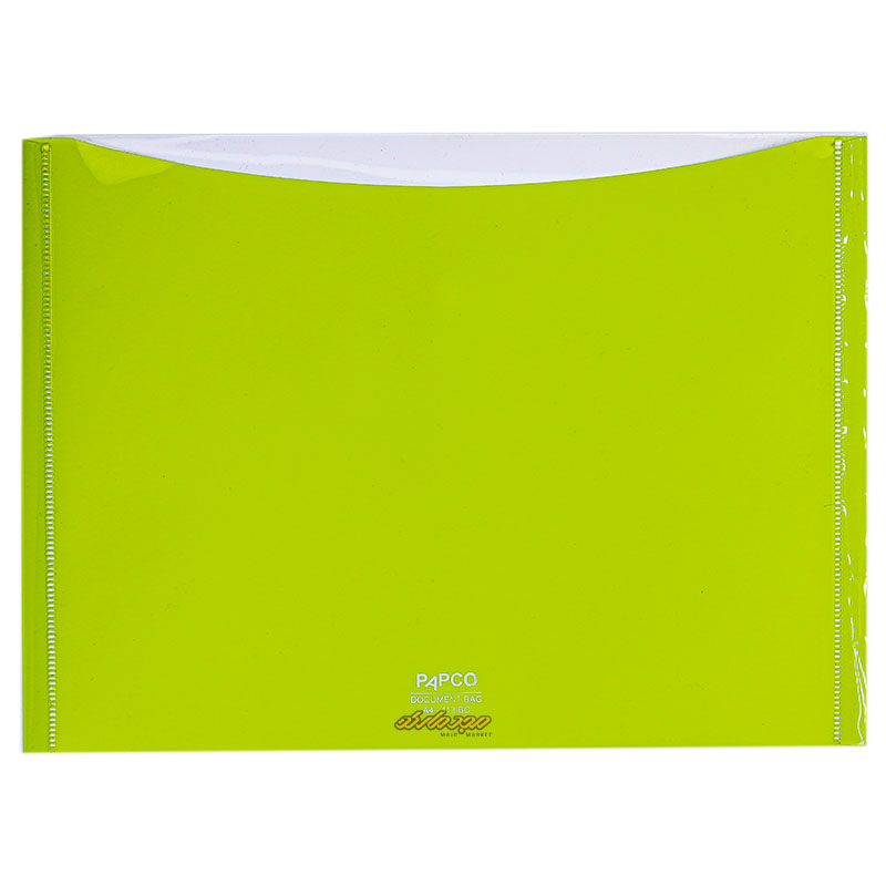 پوشه دکمه دار سبز متالیک 113 پاپکو (1)