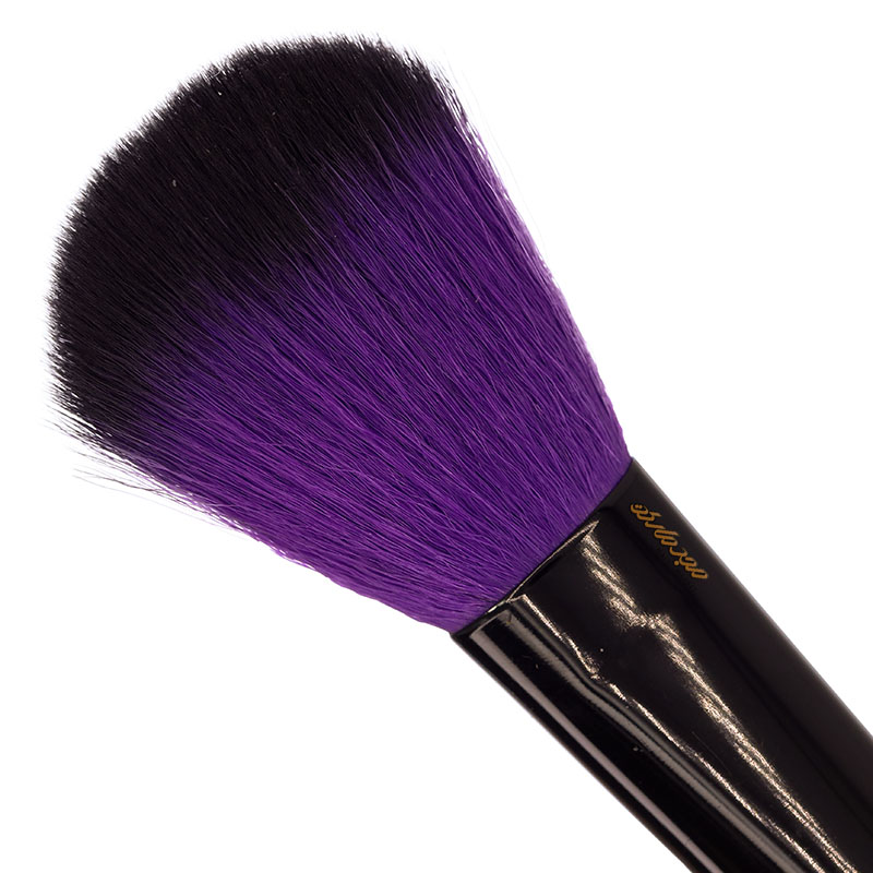 قلم مو براش دسته مشکی مو بنفش (2)