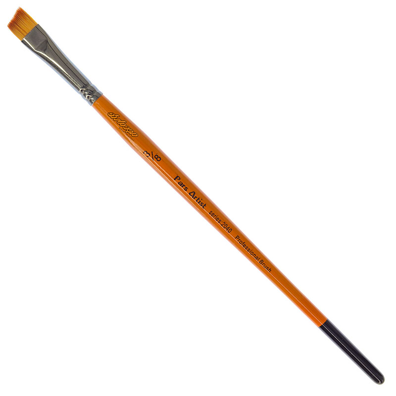 قلم مو سرکج دسته کوتاه سری 2040 پارس آرتیست3.8