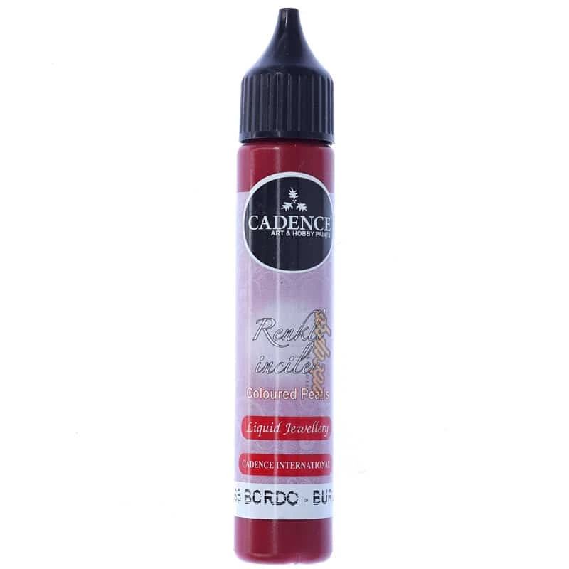 دورگیر نگینی (نقطه کوبی) قرمز شرابی BURGUNDY کد 565 کادنس (2)