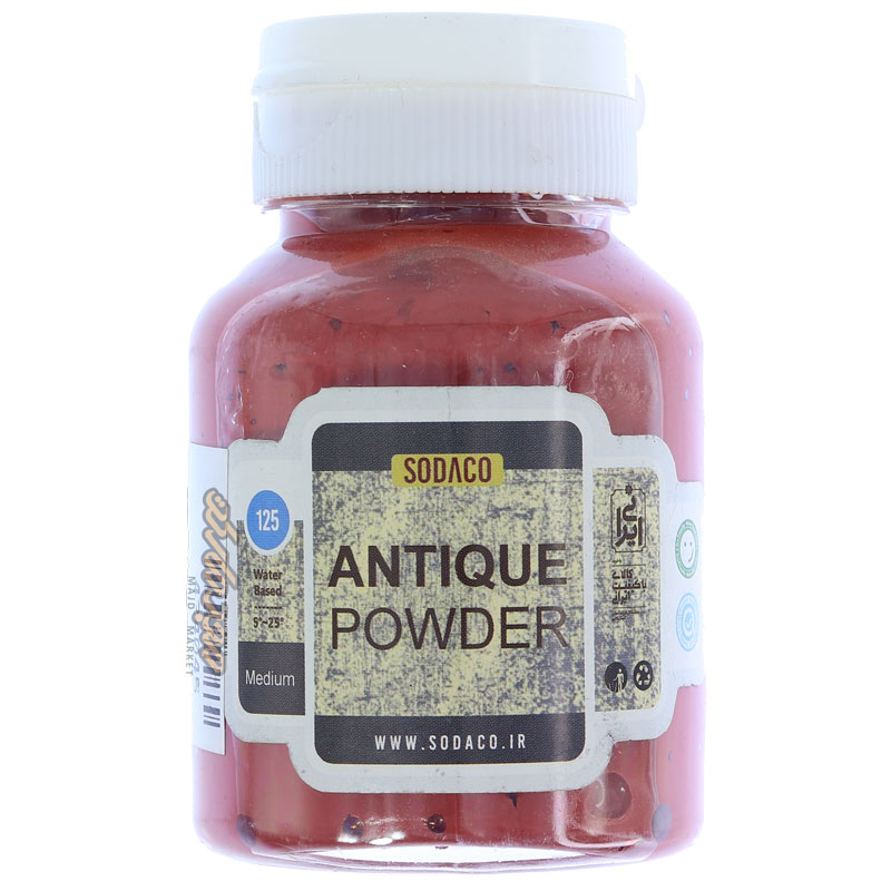 خمیر پودر کهنه کاری رد اکسید کد 1596 سوداکو