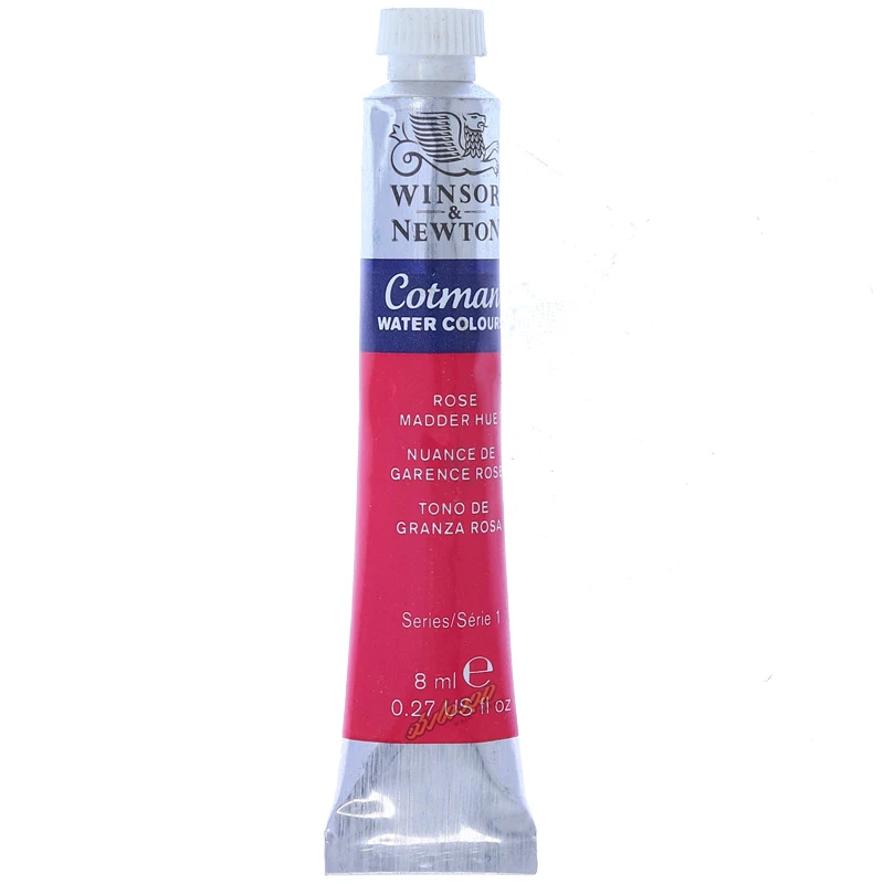 آبرنگ تیوپی سرخابی (Rose Madder Hue) کد 580 وینزور WINSOR (2)