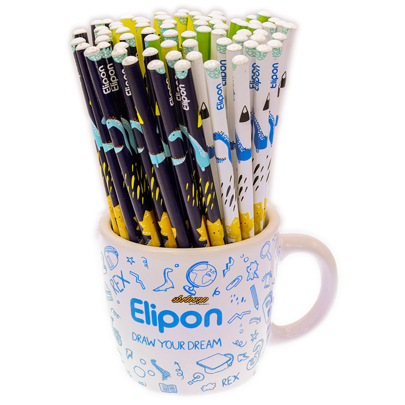 مداد مشکی + ماگ مدل REX الیپون (1)