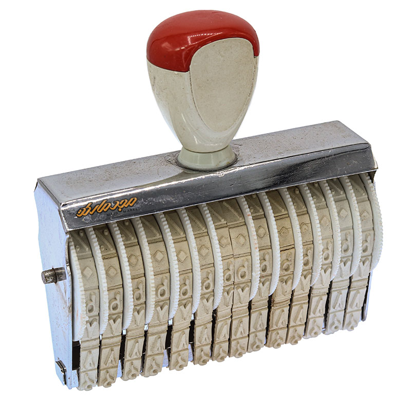 دستگاه مهر 9 میل 14 رقم طرح شاینی (1)