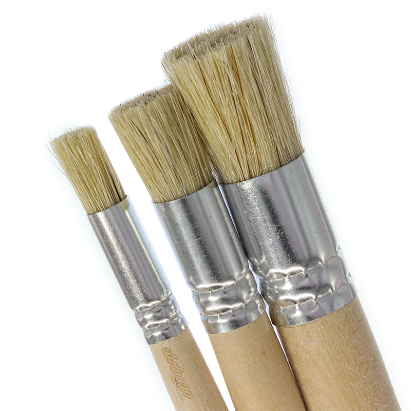 ست قلم مو استنسیل دسته کوتاه (1)