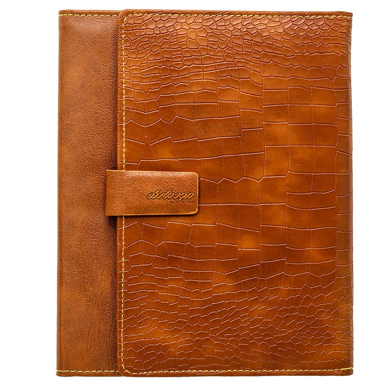 سالنامه (سررسید) 1402 کلاسوری قهوه ای کد 244 پاسارگاد