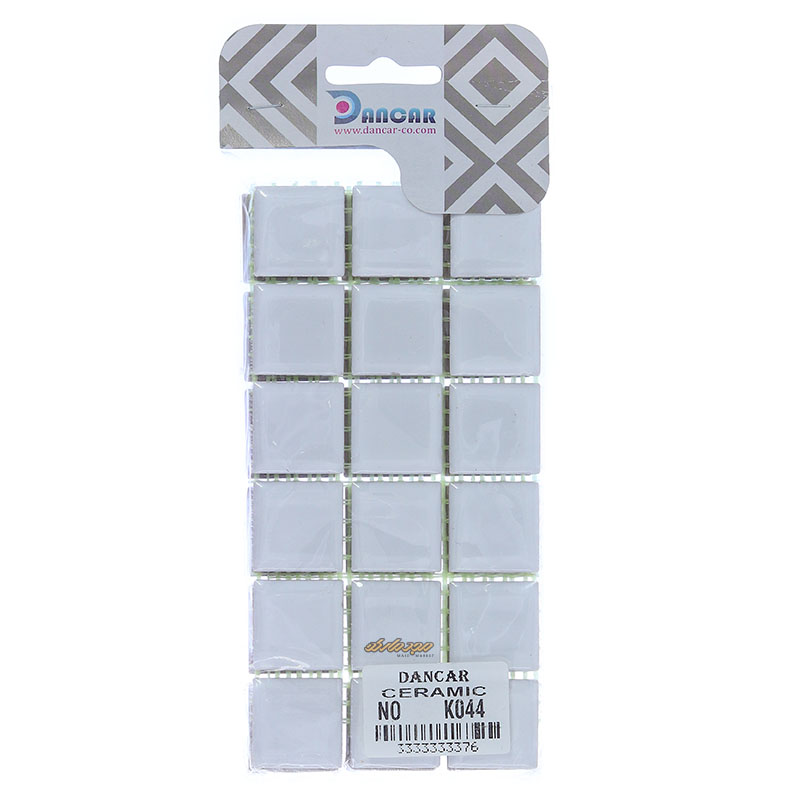 کاشی و سرامیک 36 عددی سفید 044 دانکار