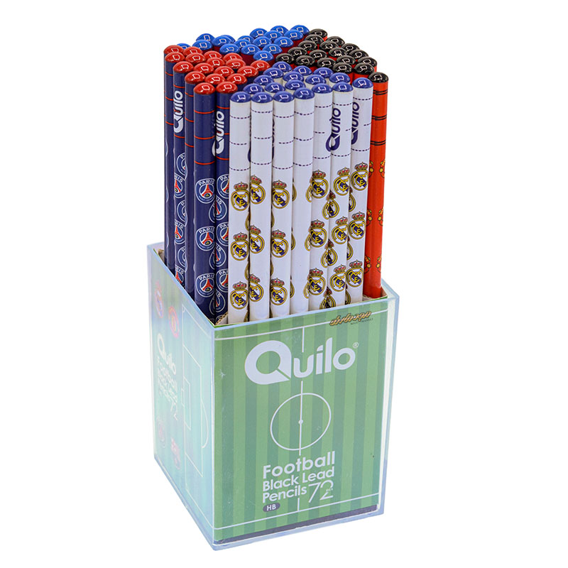 مداد مشکی 72 عددی کویلو طرح FOOTBALL