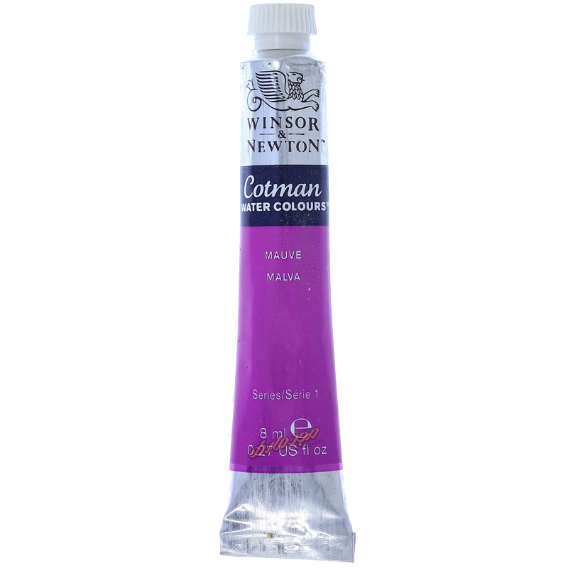 آبرنگ تیوپی بنفش (Mauve) کد 398 وینزور WINSOR