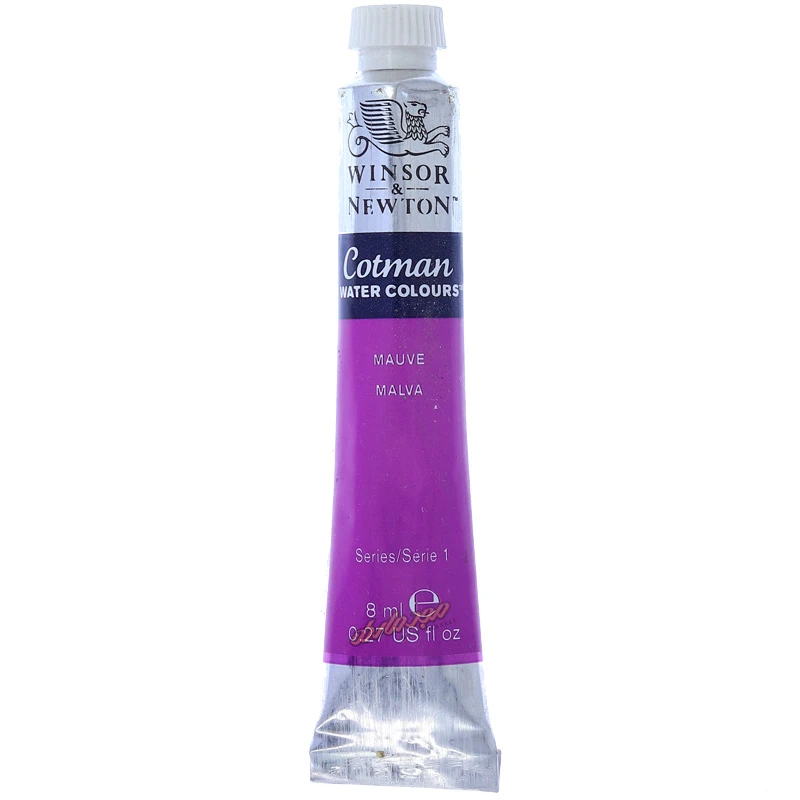 آبرنگ تیوپی بنفش (Mauve) کد 398 وینزور WINSOR