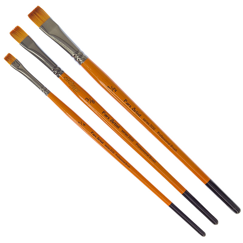 قلم مو سر تخت دسته کوتاه سری 2030 پارس آرتیست