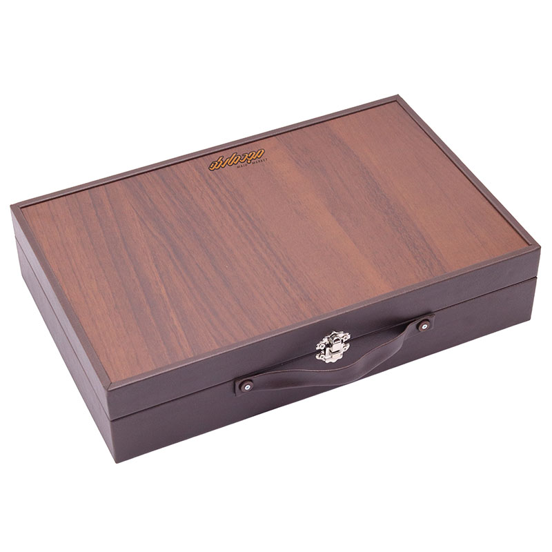 جعبه چوبی مداد رنگی 150 رنگ رزا (1)