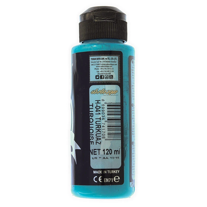 رنگ مولتی سورفیس TURQUOISE کد H041 کادنس (1)