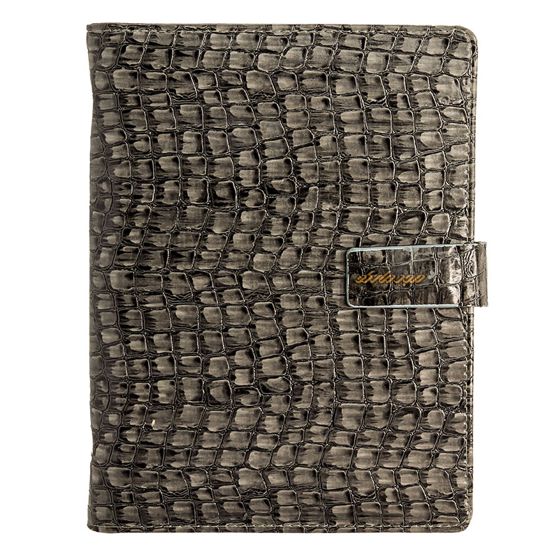 سالنامه (سررسید) 1402 کلاسوری الیگیتور طوسی کد 246 پاسارگاد