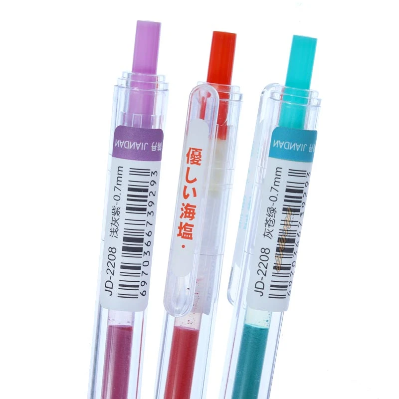 خودکار رنگی فشاری 9 رنگ فانتزی 2208 JIANDAN (1)