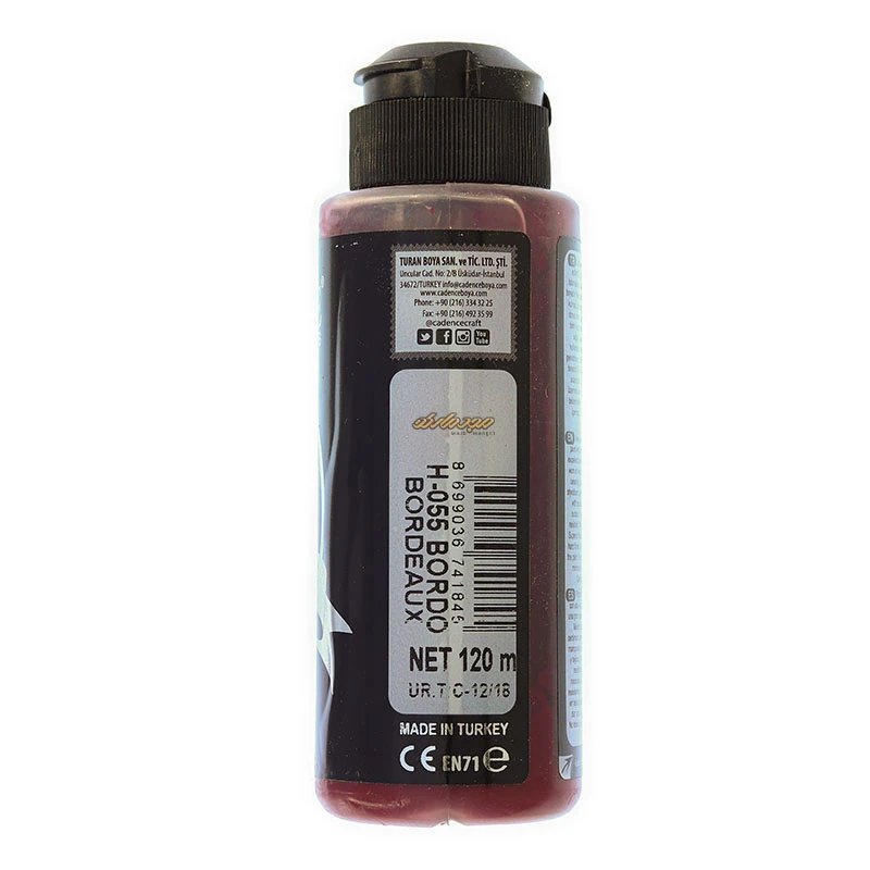 رنگ مولتی سورفیس BORDEAUX کد H055 کادنس (2)