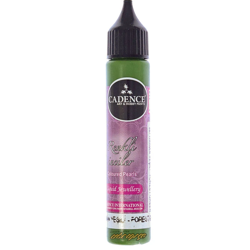دورگیر نگینی (نقطه کوبی) سبز یشمی FOREST GREEN کد 557 کادنس (1)