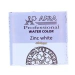 قرص آبرنگ سفید (Zinc White) کد 103 افرا (1)