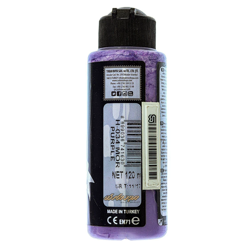 رنگ مولتی سورفیس PURPLE کد H034 کادنس (1)
