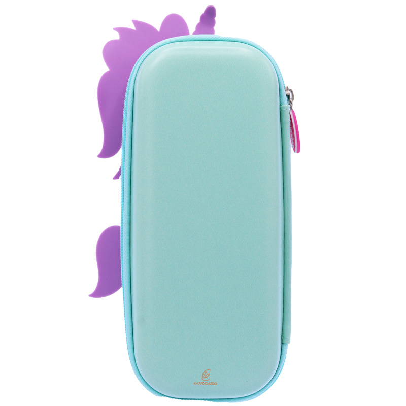 جامدادی سبز طرح یونی کورن برجسته 8020122 (2)