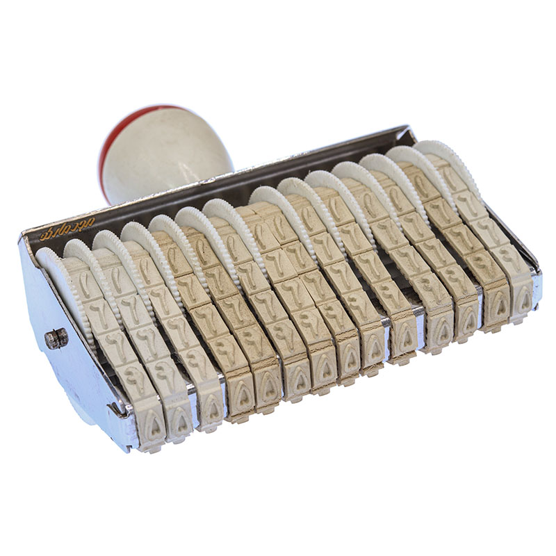 دستگاه مهر 9 میل 14 رقم طرح شاینی (4)