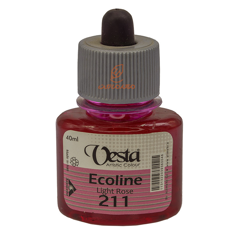 اکولین زرشکی (Light Rose) کد 211 وستا VESTA