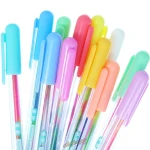 خودکار فانتزی رنگین کمان مات 12 رنگ 2205 JIANDAN (1)