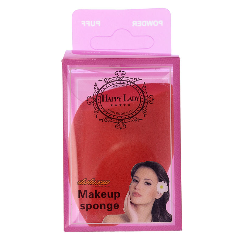 پد اسفنجی کاجی قرمز رنگ آمیزی پن پاستل (1)