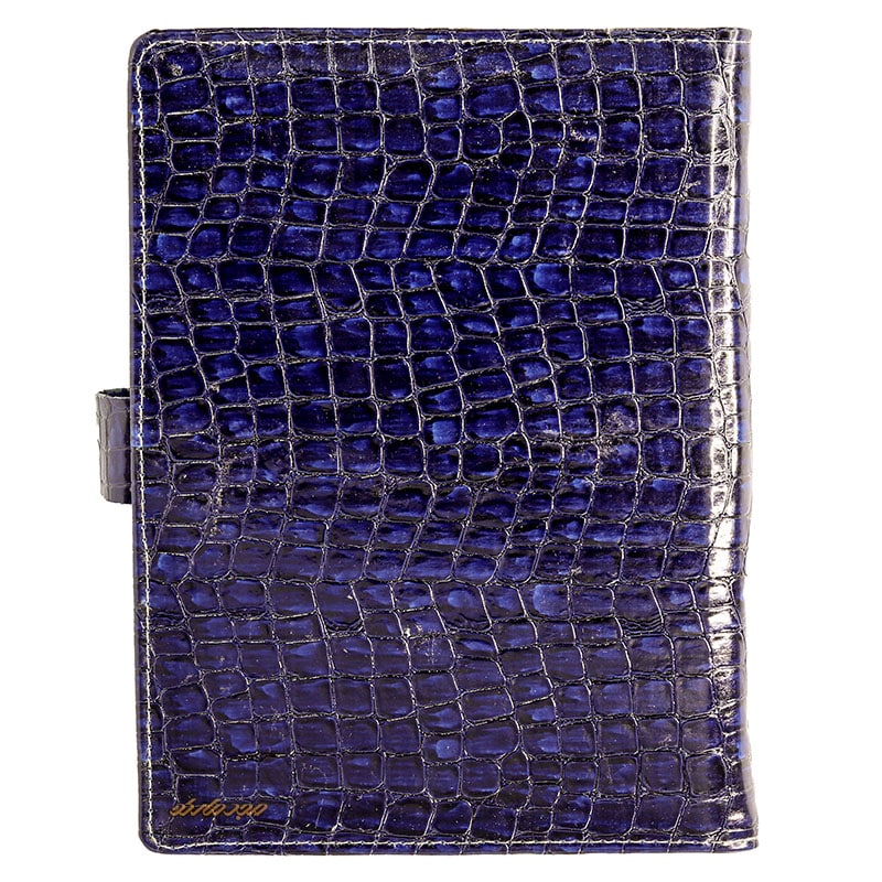 سالنامه (سررسید) 1402 کلاسوری الیگیتور سرمه ای کد 246 پاسارگاد (2)