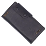 کیف پول چرم کتی مشکی اکوال (2)