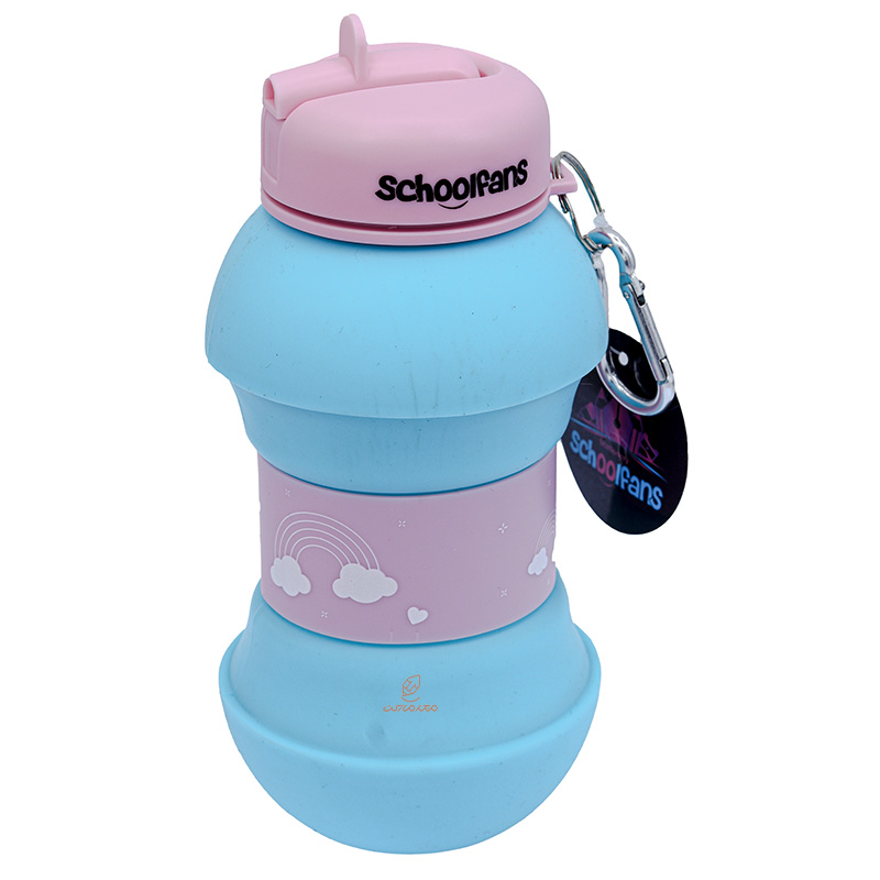 قمقمه تاشو سیلیکونی طرح آسمان کد 9315 SCHOOLFANS (2)