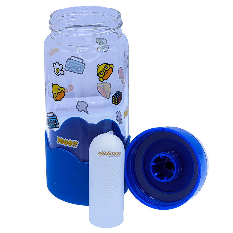 قمقمه آبی طرح اردک کد 005 G.DUCK (1)