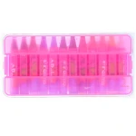 پاستل 12 رنگ جعبه طلقی قرمز پالمو PALMO (3)