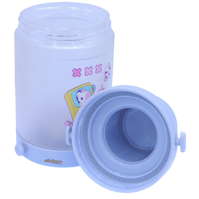 قمقمه آبی طرح بطری کد 696 (1)