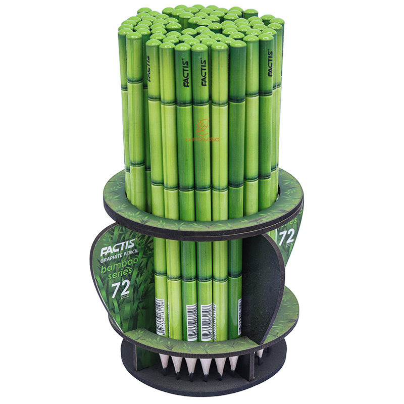 مداد مشکی 72 عددی مدل بامبو فکتیس FACTIS