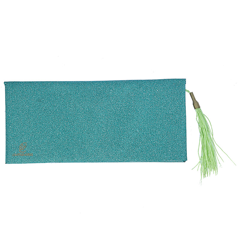 پاکت پول اکلیلی منگوله دار سبز