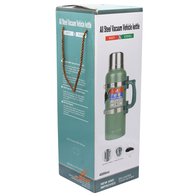 فلاسک مسافرتی 4 لیتری سبز JIA KANG (2)