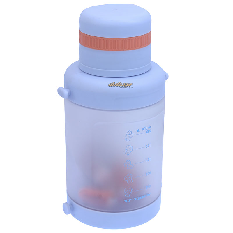 قمقمه آبی طرح بطری کد 696 (3)