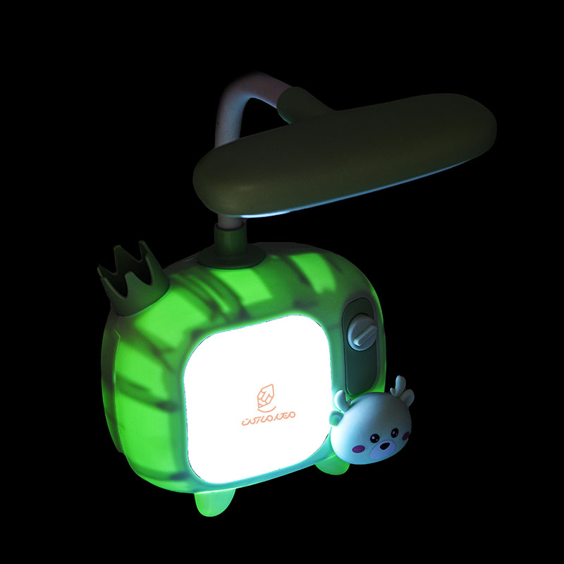 چراغ مطالعه رومیزی طرح خرس سبز SC305 (2)